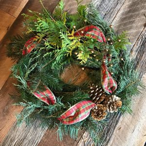 An example of what the wreath can look like