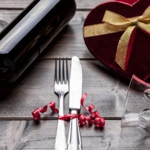 Valentine's Dinner including wine