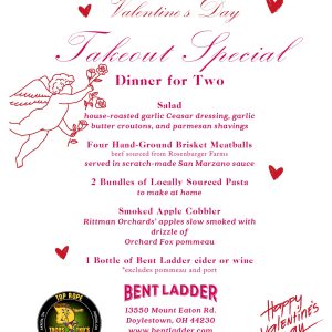Alternative view of Valentine's TAKEOUT Special for Two